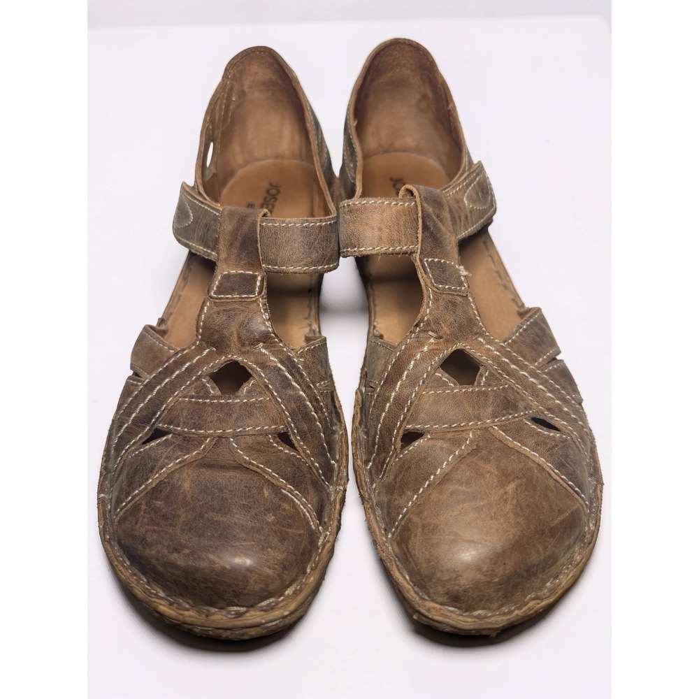 Josef Seibel ROSALIE 29 Fisherman Sandal Shoes Closed Toe Leather EU 39 US Sz 8